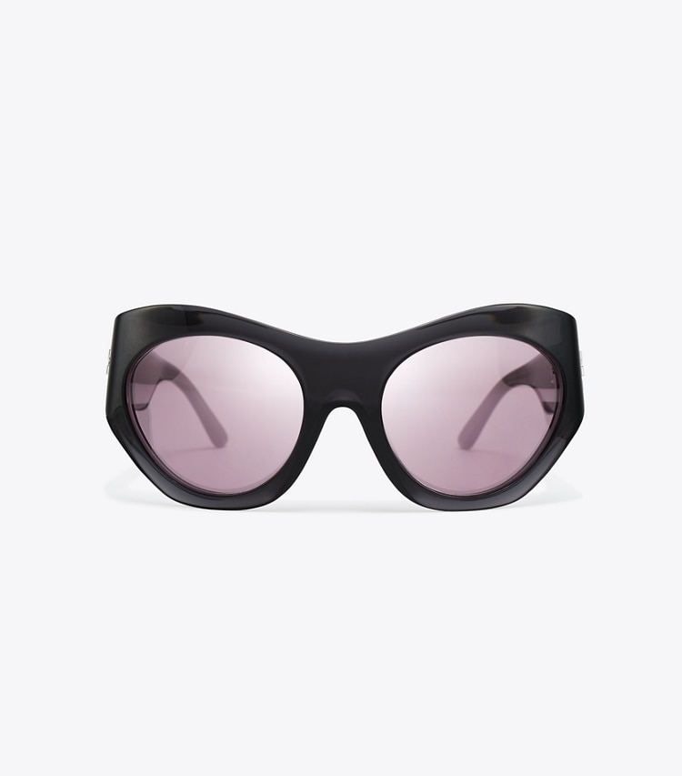 TORY BURCH WOMEN'S RUNWAY SUNGLASSES - Grey/Violet