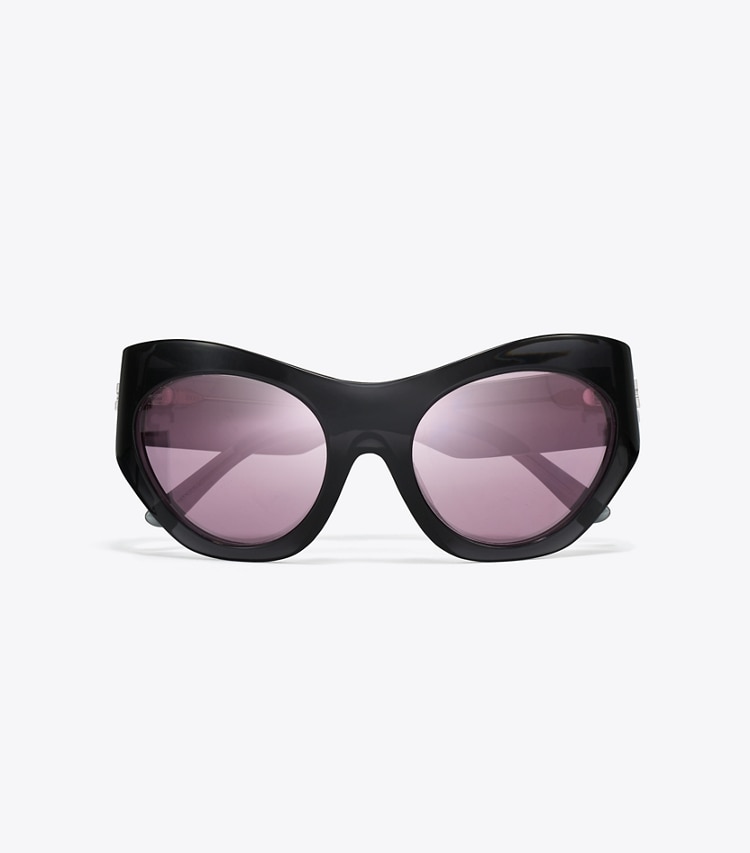 TORY BURCH WOMEN'S RUNWAY SUNGLASSES - Grey/Violet