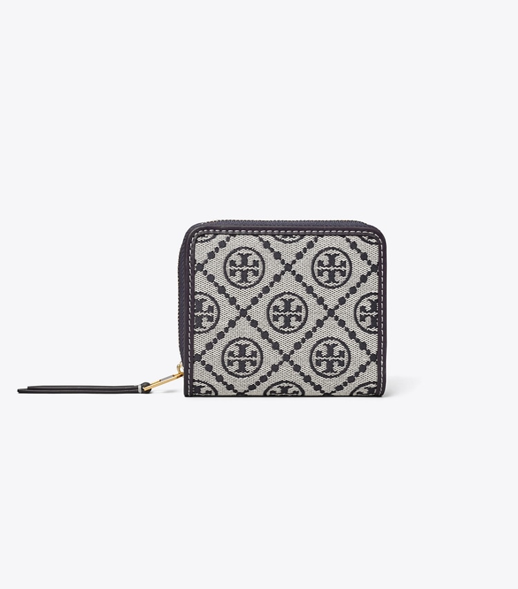 TORY BURCH WOMEN'S T MONOGRAM BI-FOLD WALLET - Tory Navy