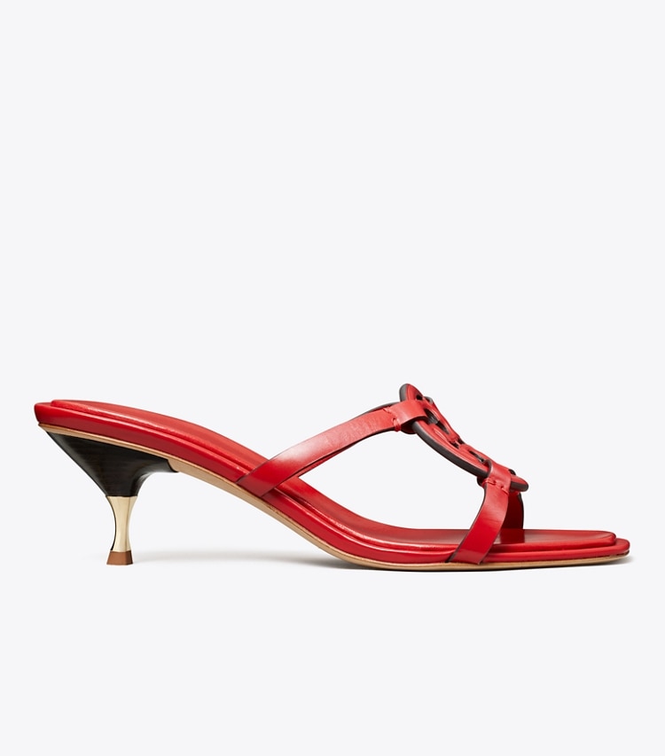 TORY BURCH WOMEN'S MILLER BOMBe LOW HEEL SANDAL - Triple Red