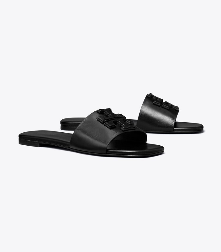 TORY BURCH WOMEN'S INES SLIDE - Perfect Black - Click Image to Close