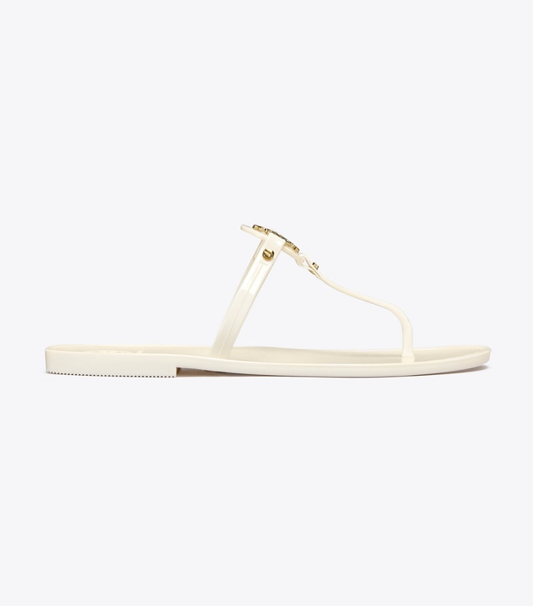 TORY BURCH WOMEN'S MINI MILLER JELLY SANDAL - Ivory