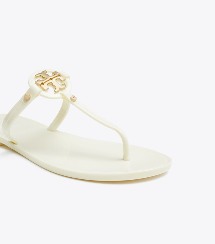 TORY BURCH WOMEN'S MINI MILLER JELLY SANDAL - Ivory