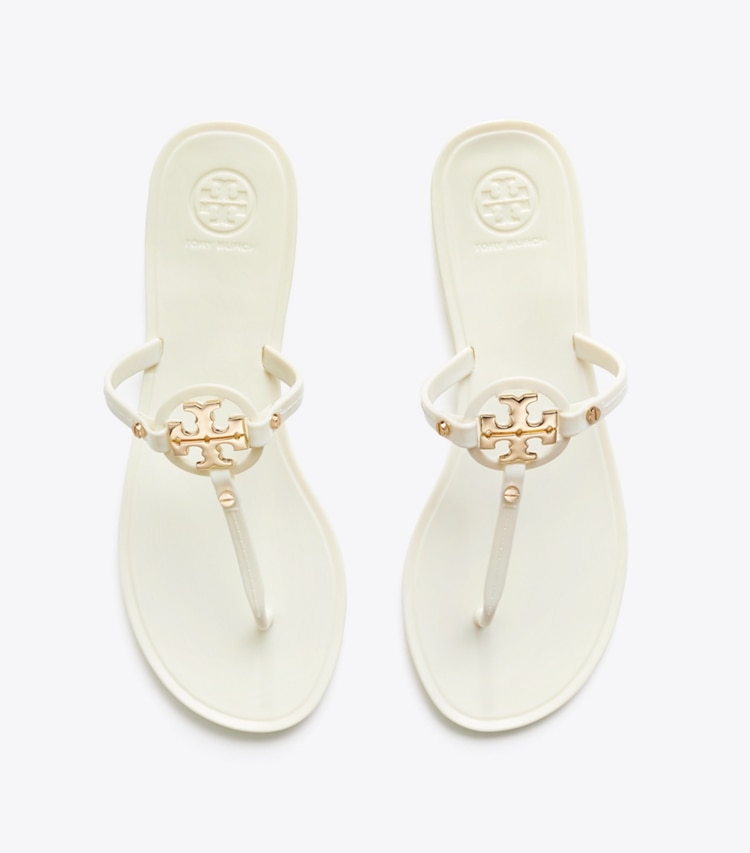 TORY BURCH WOMEN'S MINI MILLER JELLY SANDAL - Ivory