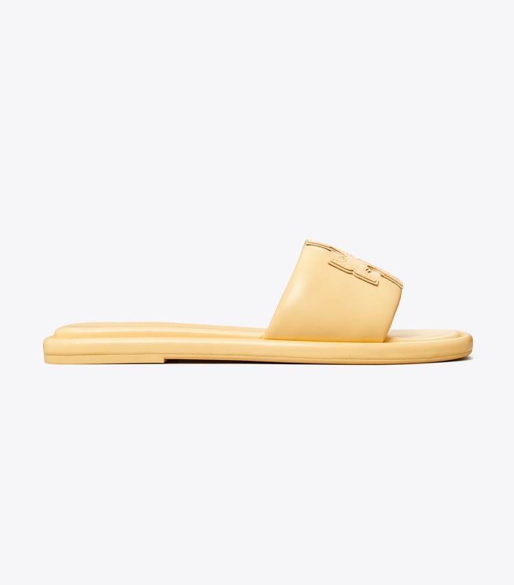 TORY BURCH WOMEN'S DOUBLE T SPORT SLIDE - Peach Puff