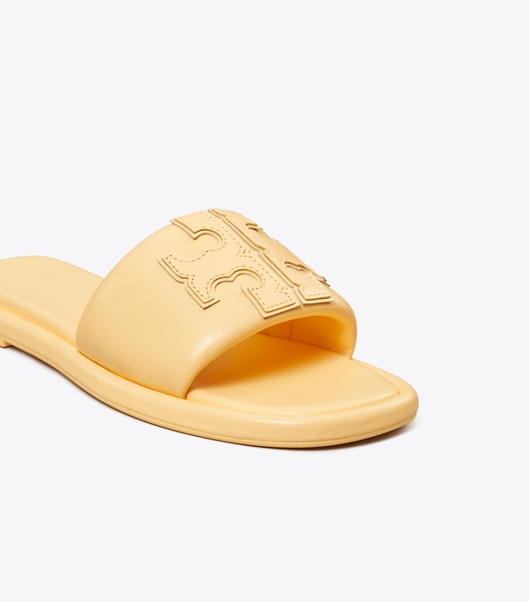 TORY BURCH WOMEN'S DOUBLE T SPORT SLIDE - Peach Puff