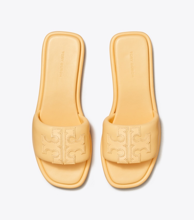 TORY BURCH WOMEN'S DOUBLE T SPORT SLIDE - Peach Puff