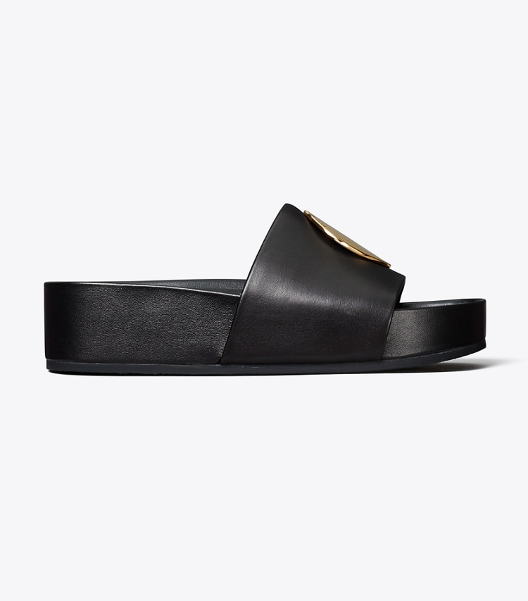 TORY BURCH WOMEN'S PATOS SLIDE - Perfect Black / Perfect Black