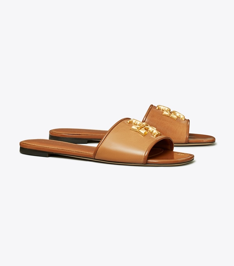 TORY BURCH WOMEN'S ELEANOR SLIDE - Bourbon