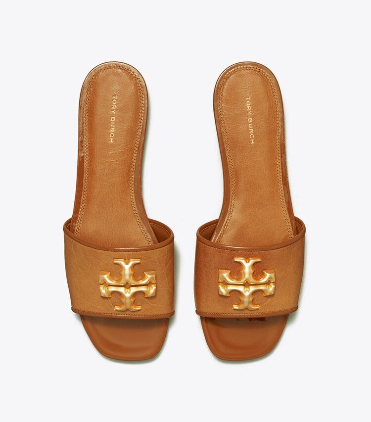 TORY BURCH WOMEN'S ELEANOR SLIDE - Bourbon