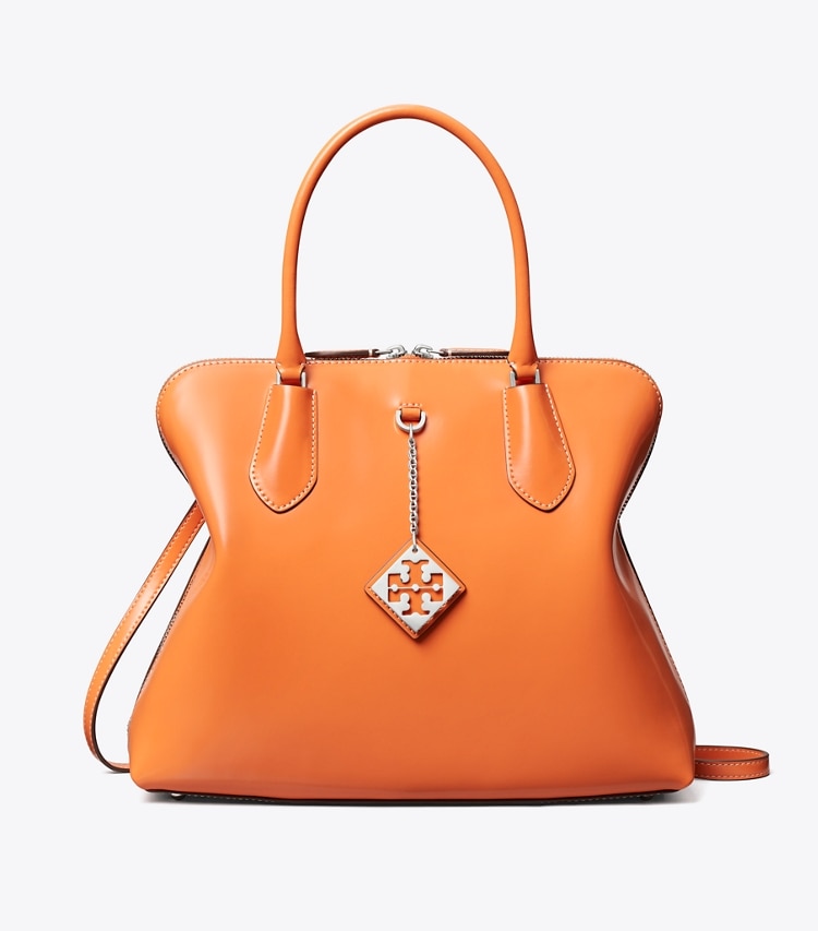 TORY BURCH WOMEN'S SWING SATCHEL - Carrot