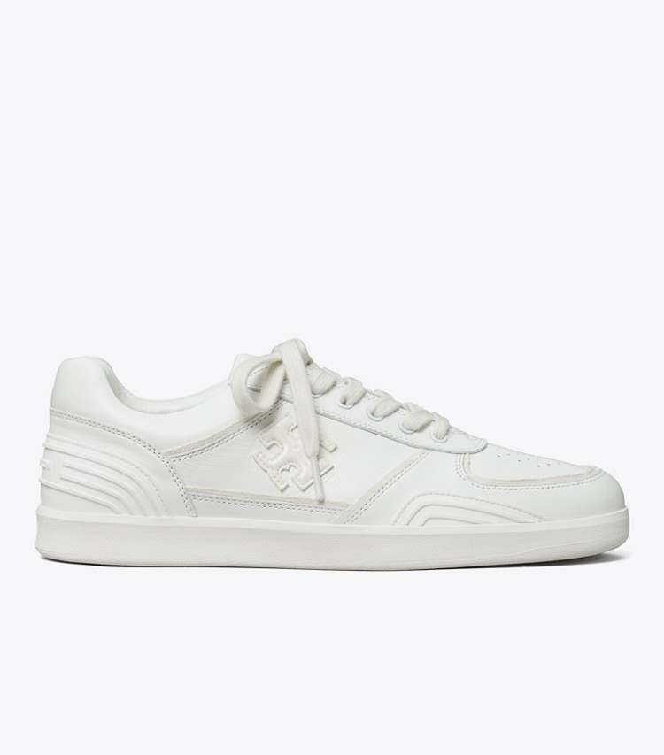 TORY BURCH WOMEN'S CLOVER COURT SNEAKER - Titanium White / Titanium White