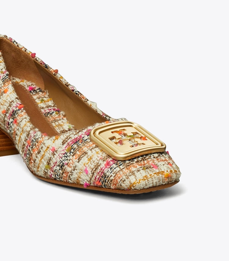 TORY BURCH WOMEN'S GEORGIA PUMP - Pink Multi Tweed