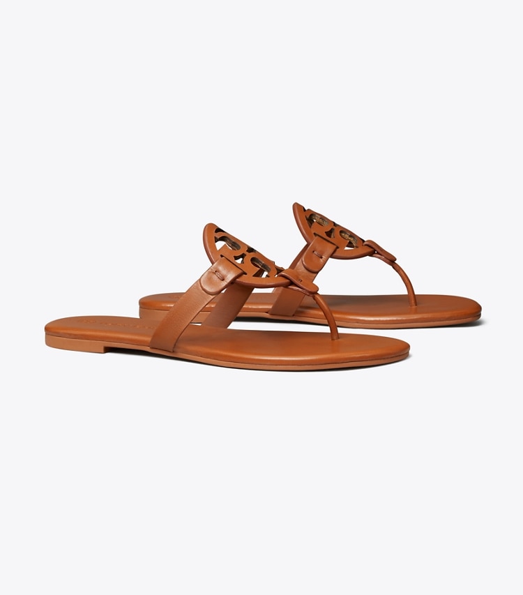 TORY BURCH WOMEN'S MILLER SOFT SANDAL - Bourbon Miele