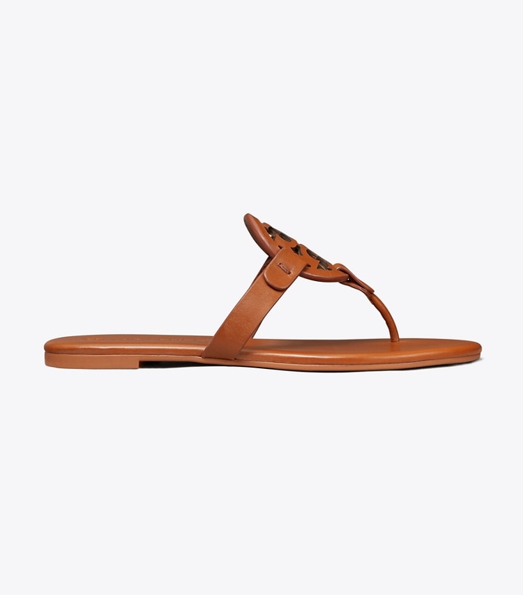 TORY BURCH WOMEN'S MILLER SOFT SANDAL - Bourbon Miele