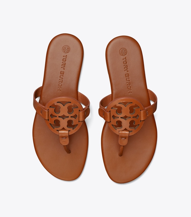 TORY BURCH WOMEN'S MILLER SOFT SANDAL - Bourbon Miele