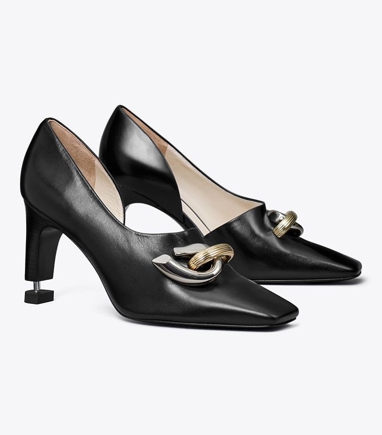 TORY BURCH WOMEN'S JESSA DORSAY PUMP - Perfect Black