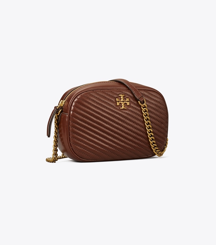 TORY BURCH WOMEN'S KIRA CHEVRON MOTO QUILT CAMERA BAG - Tree Branch