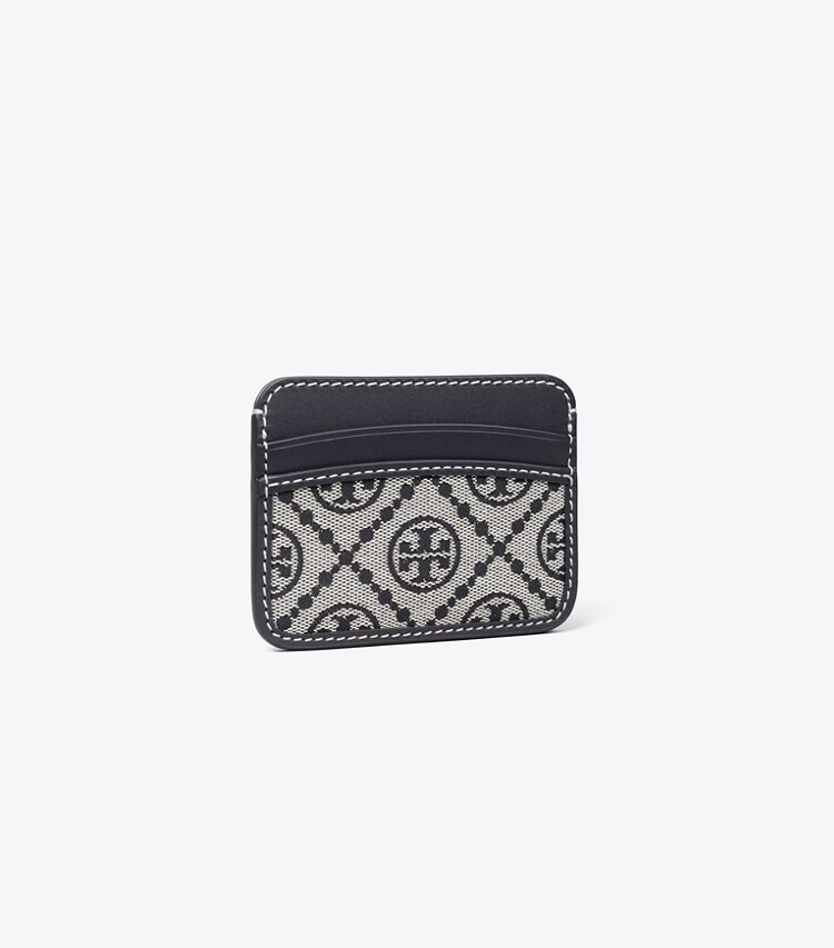 TORY BURCH WOMEN'S T MONOGRAM CARD CASE - Tory Navy - Click Image to Close