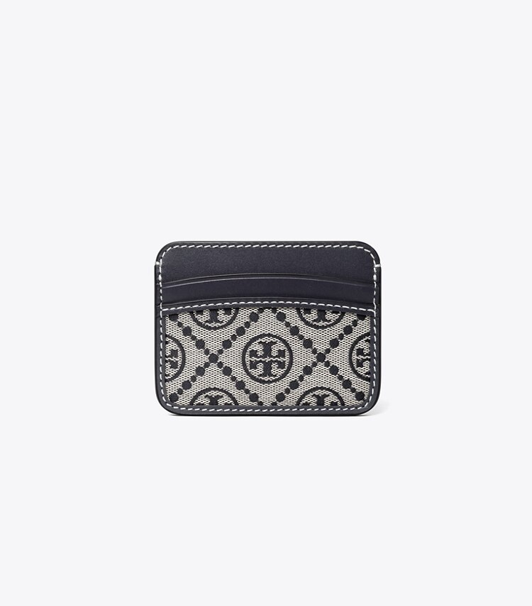 TORY BURCH WOMEN'S T MONOGRAM CARD CASE - Tory Navy