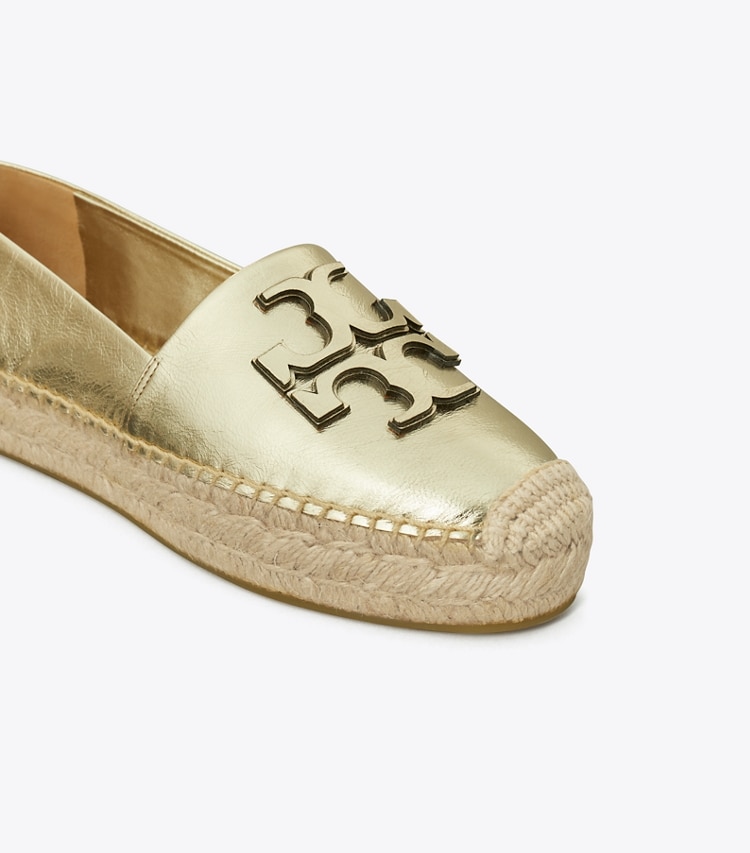 TORY BURCH WOMEN'S INES PLATFORM ESPADRILLE - Spark Gold