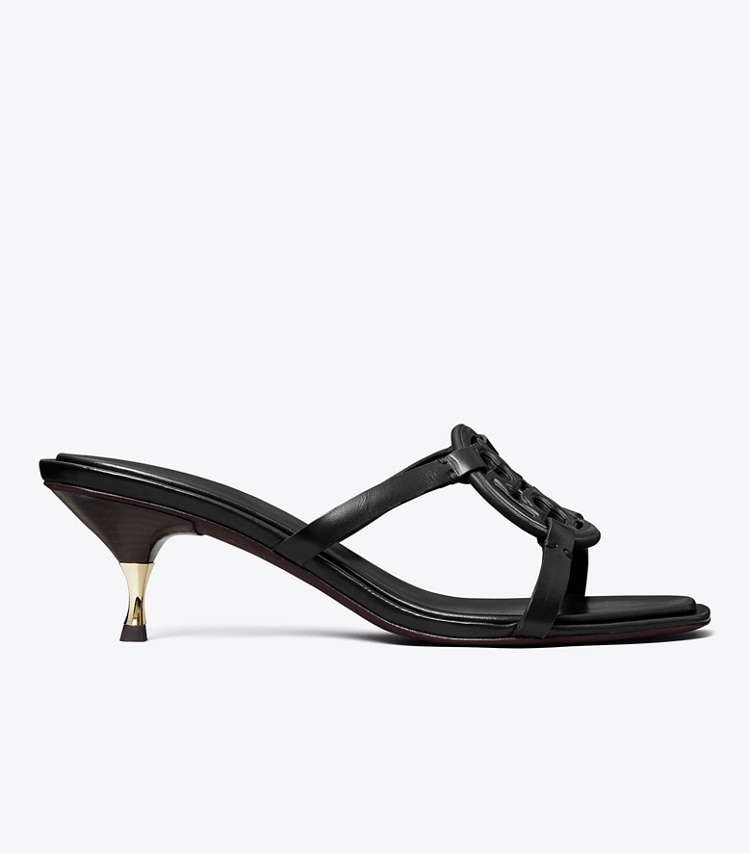 TORY BURCH WOMEN'S MILLER BOMBe LOW HEEL SANDAL - Perfect Black