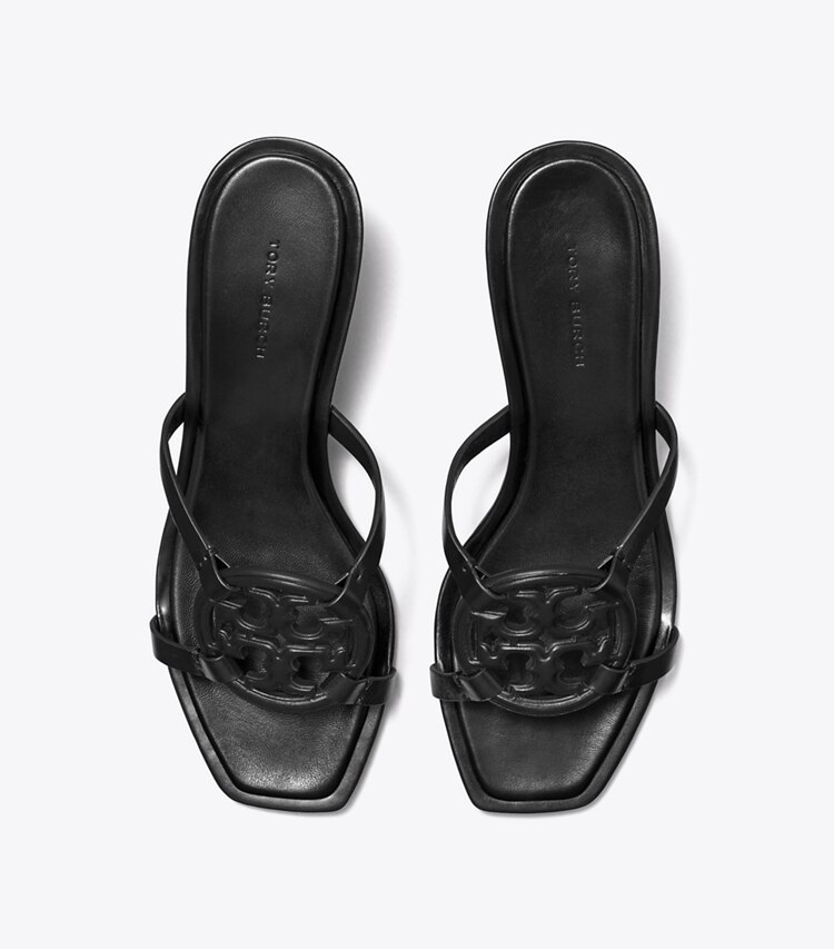 TORY BURCH WOMEN'S MILLER BOMBe LOW HEEL SANDAL - Perfect Black