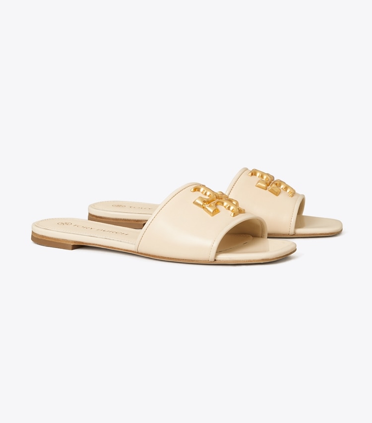 TORY BURCH WOMEN'S ELEANOR SLIDE - New Cream - Click Image to Close