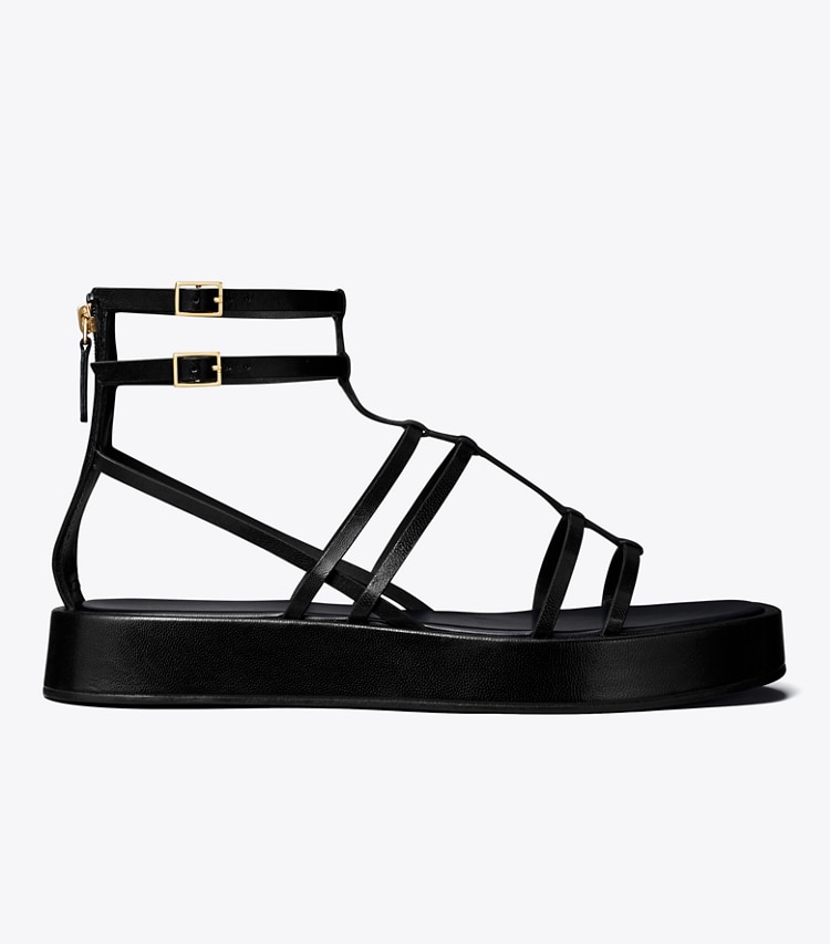 TORY BURCH WOMEN'S CAPRI PLATFORM GLADIATOR SANDAL - Perfect Black