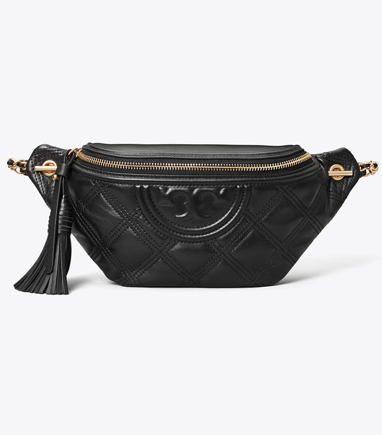 TORY BURCH WOMEN'S FLEMING SOFT BELT BAG - Black