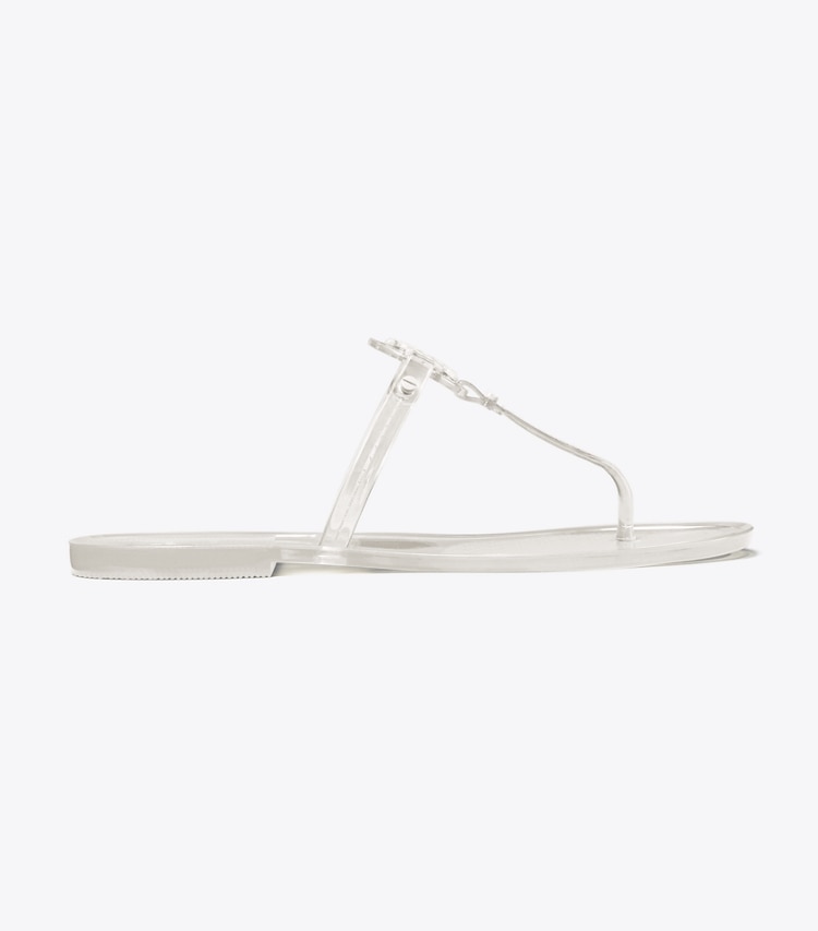 TORY BURCH WOMEN'S MINI MILLER JELLY SANDAL - Clear