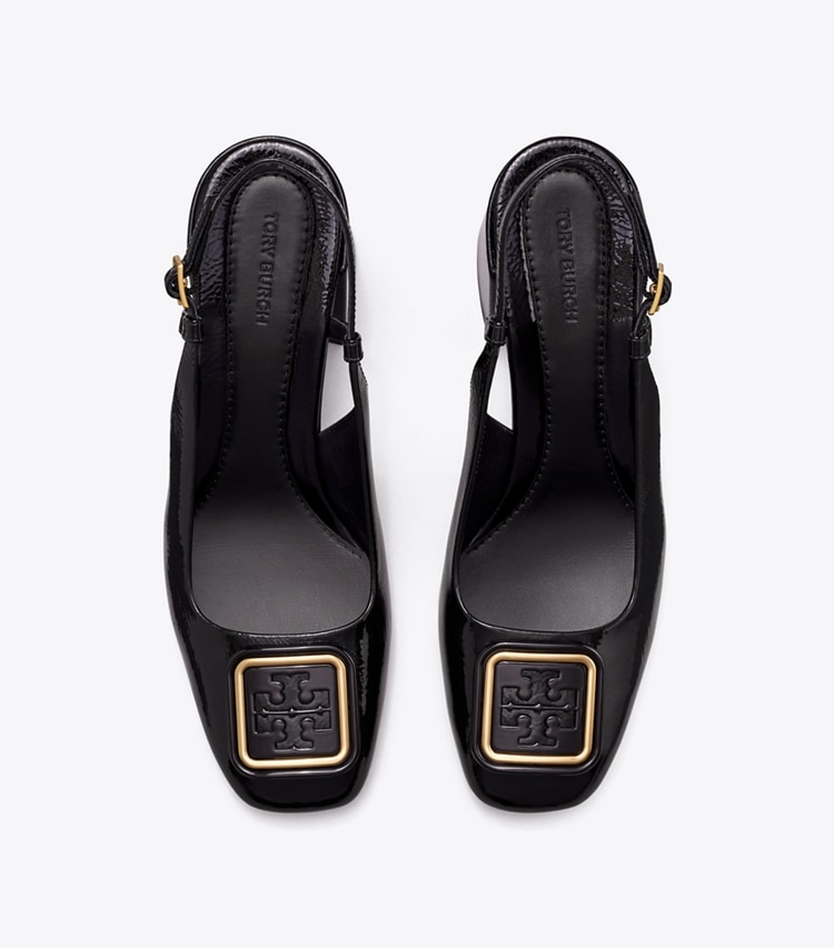 TORY BURCH WOMEN'S GEORGIA BOMBe SLINGBACK - Perfect Black