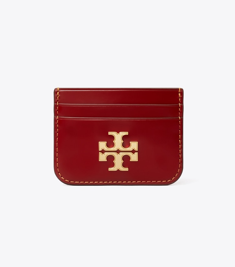 TORY BURCH WOMEN'S ELEANOR SPAZZOLATO CARD CASE - Bricklane