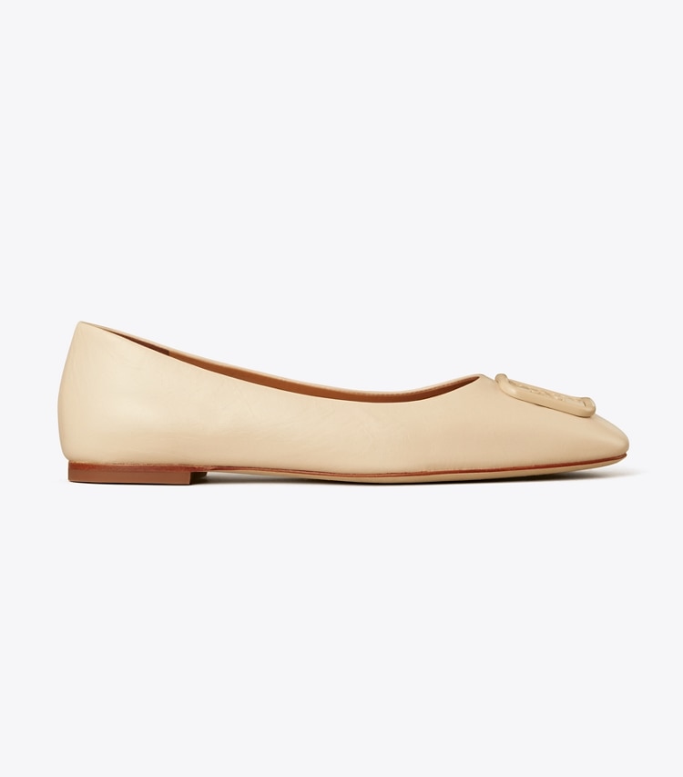 TORY BURCH WOMEN'S GEORGIA BALLET, WIDE - Brie