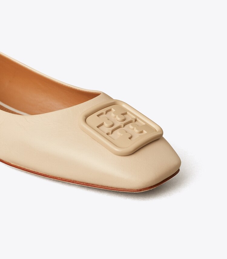 TORY BURCH WOMEN'S GEORGIA BALLET, WIDE - Brie