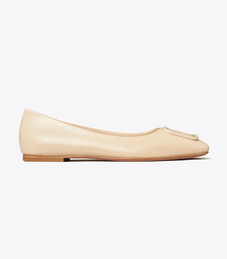 TORY BURCH WOMEN'S GEORGIA BALLET - Brie