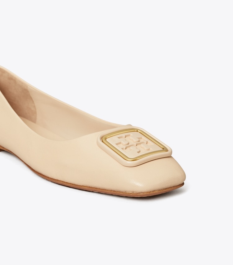 TORY BURCH WOMEN'S GEORGIA BALLET - Brie