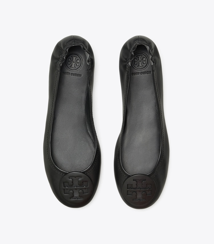 TORY BURCH WOMEN'S MINNIE TRAVEL BALLET - Perfect Black