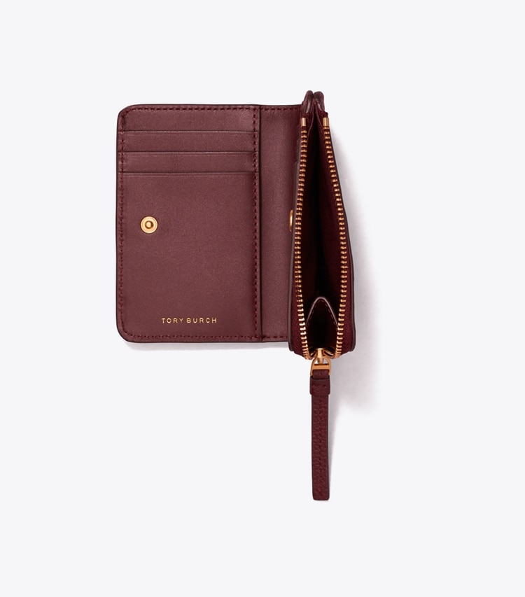 TORY BURCH WOMEN'S MCGRAW BI-FOLD WALLET - Muscadine