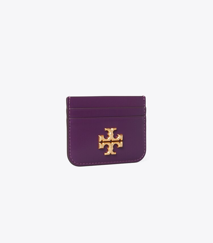 TORY BURCH WOMEN'S ELEANOR CARD CASE - Grape Drop