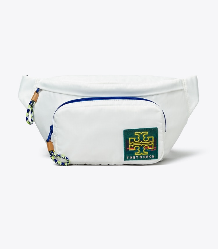 TORY BURCH WOMEN'S RIPSTOP BELT BAG - Snow White