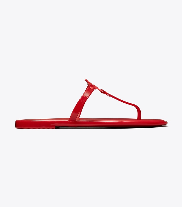 TORY BURCH WOMEN'S ROXANNE JELLY - Brilliant Red / Brilliant Red