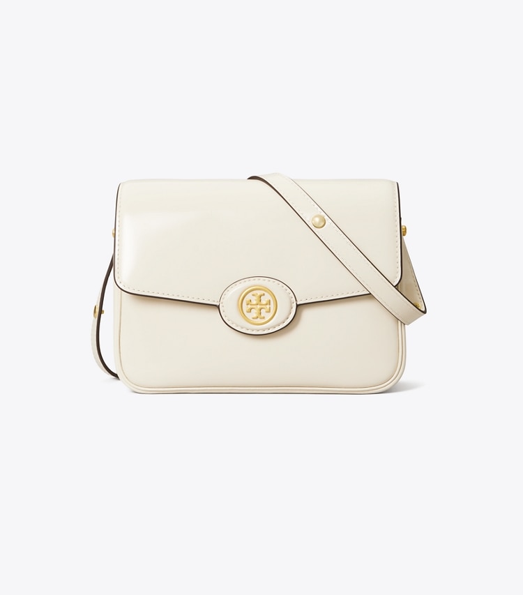 TORY BURCH WOMEN'S ROBINSON SPAZZOLATO CONVERTIBLE SHOULDER BAG - Shea Butter