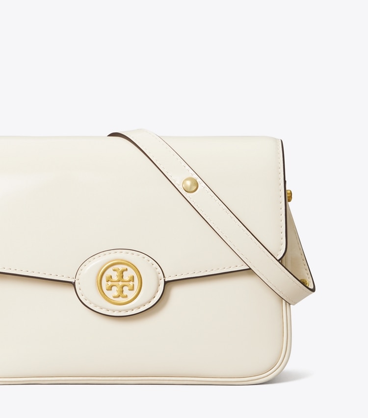 TORY BURCH WOMEN'S ROBINSON SPAZZOLATO CONVERTIBLE SHOULDER BAG - Shea Butter