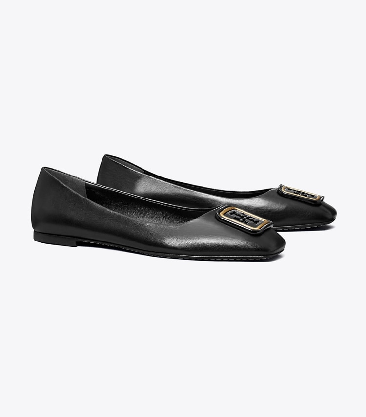 TORY BURCH WOMEN'S GEORGIA BALLET - Perfect Black