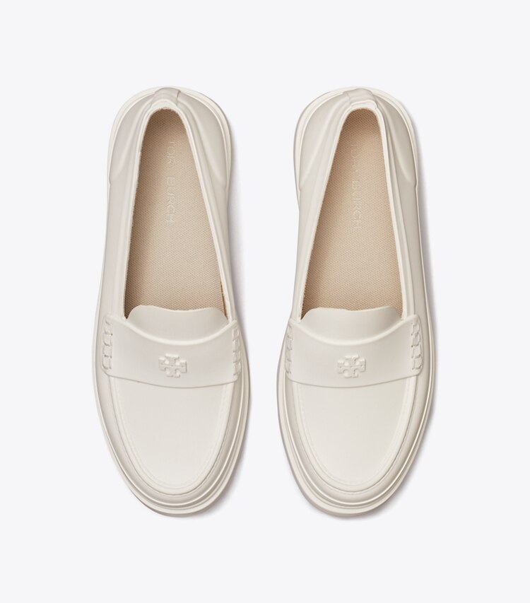 TORY BURCH WOMEN'S CLASSIC RAIN LOAFER - Off White