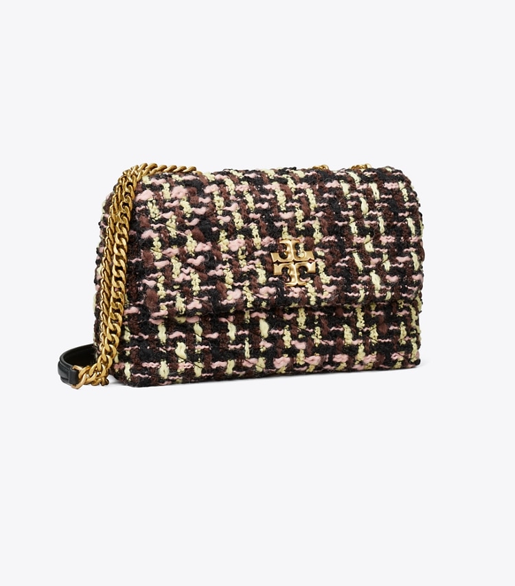 TORY BURCH WOMEN'S SMALL KIRA TWEED CONVERTIBLE SHOULDER BAG - Multi