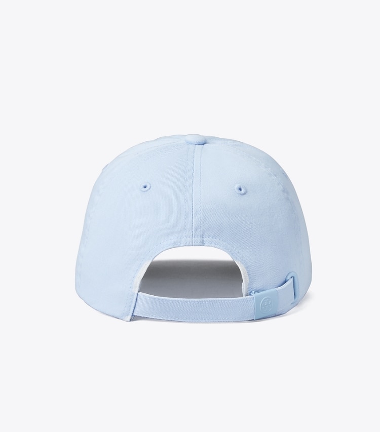 TORY BURCH WOMEN'S LOGO CAP - Ice Floe