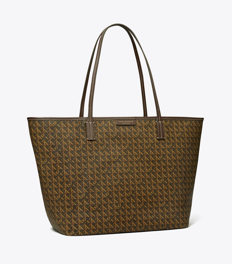 TORY BURCH WOMEN'S EVER-READY ZIP TOTE - Chocolate