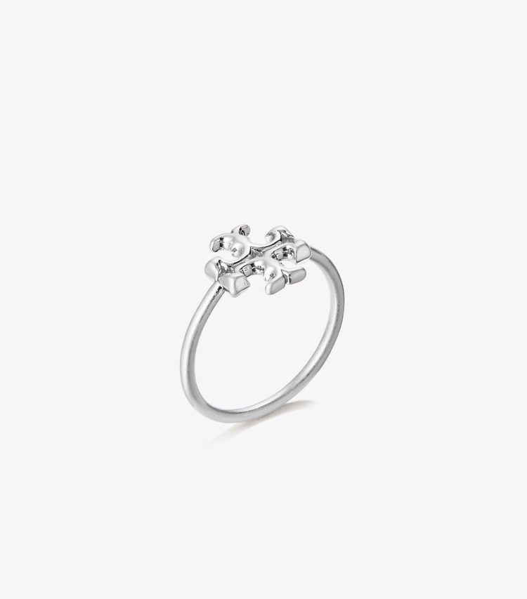 TORY BURCH WOMEN'S ELEANOR RING - Tory Silver